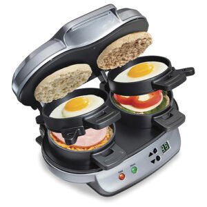 Dual Breakfast Sandwich Maker