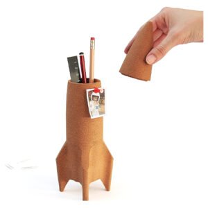 Rocket Pen Holder For Desk