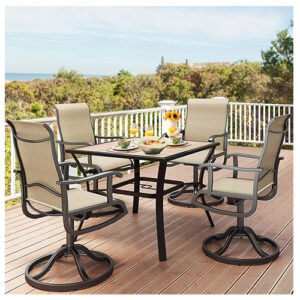 5-Piece Outdoor Patio Dining Set